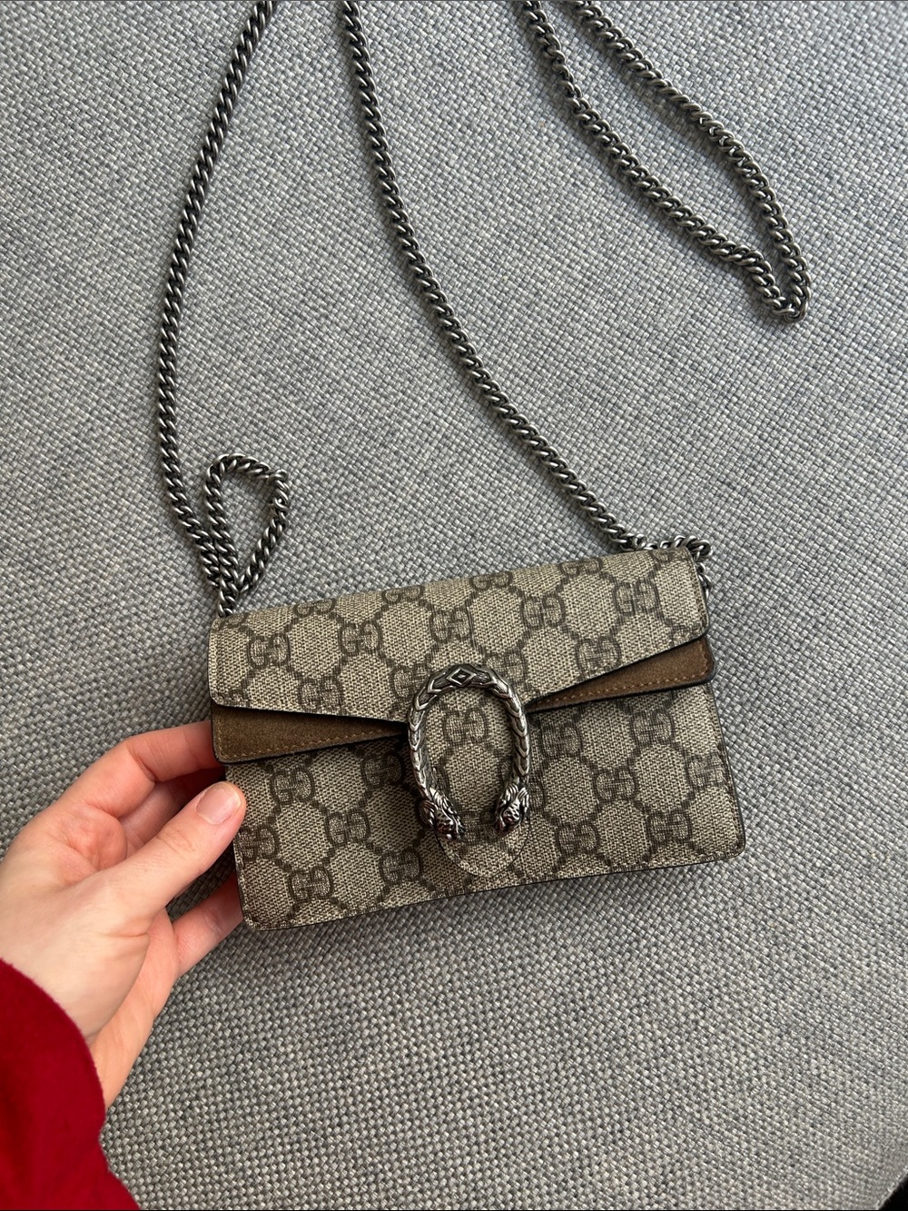 GG Supreme Super Mini Dionysus Bag